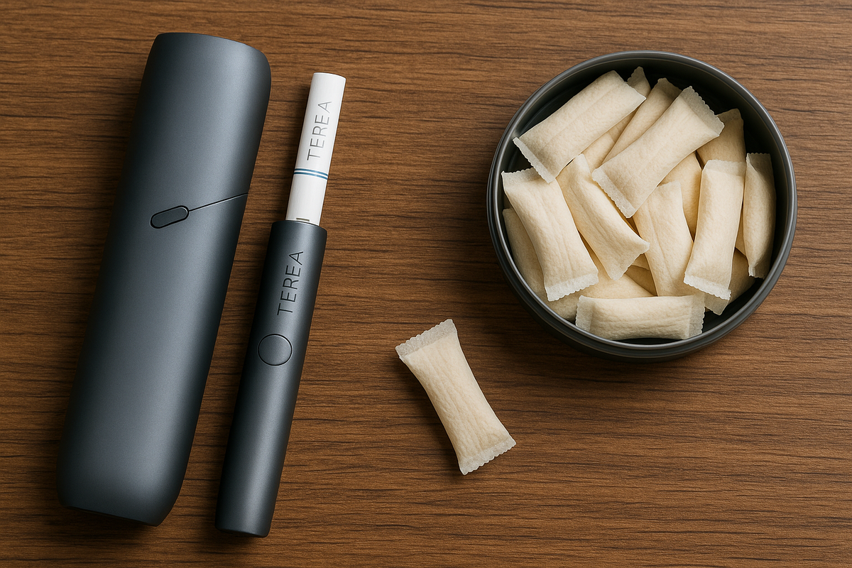 IQOS TEREA, Nikotinbeutel oder Snus? Der grosse Vergleich der Nikotinalternativen