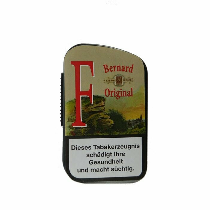 Bernard Fichtennadel Snuff 10g traditioneller Schnupftabak mit Wald- und Mentholgeschmack online kaufen bei Snustrend