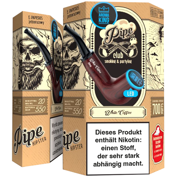 Aroma King - Pipe - White Coffee 20mg