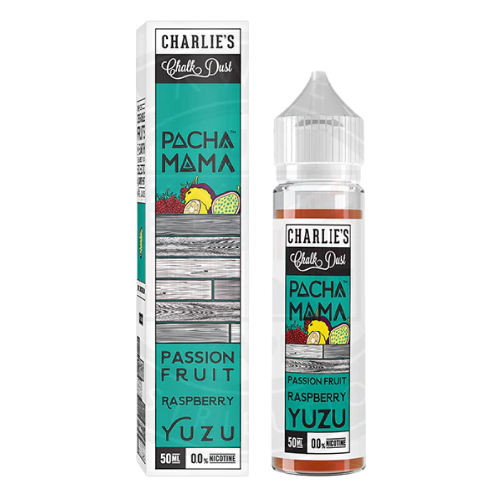 Pacha Mama - E-Liquid Shortfill - Passion Fruit Raspberry Yuzu 50ml 0mg