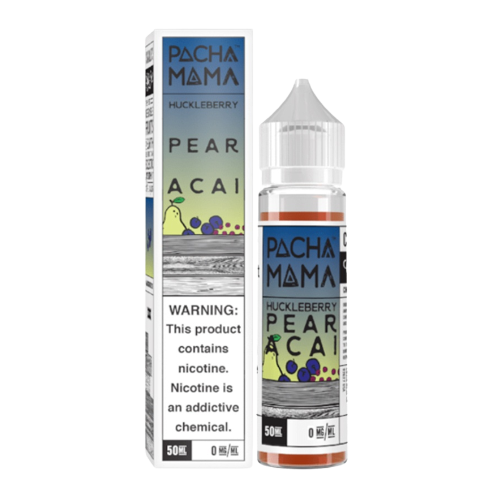 Pacha Mama - E-Liquid Shortfill - Huckleberry Pear Acai 50ml 0mg