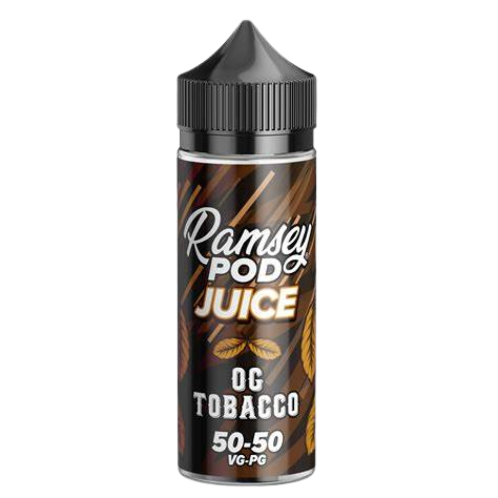 Ramsey - Shortfill - Pod Juice OG Tobacco 0mg 100ml