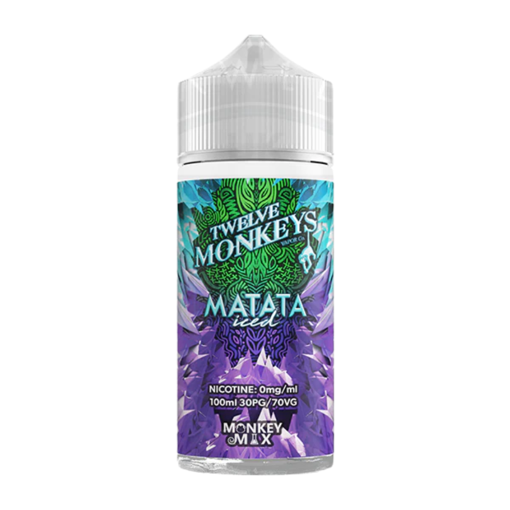 Twelve Monkeys - Shortfill -Matata ICED 0mg 100ml