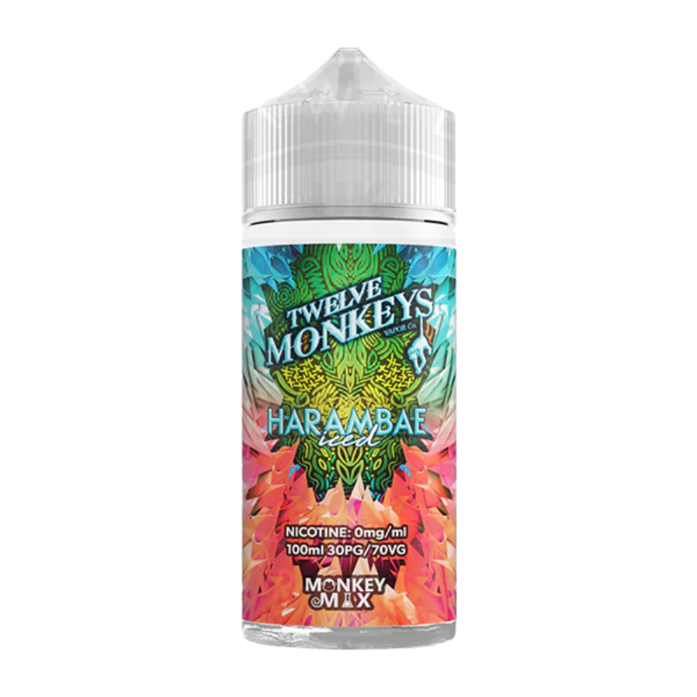 Twelve Monkeys - Shortfill - Harambae ICED 0mg 100ml