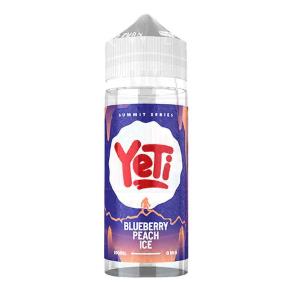 Yeti - E-Liquid Shortfill - Summit Series - Blueberry Peach Ice 0mg 100ml