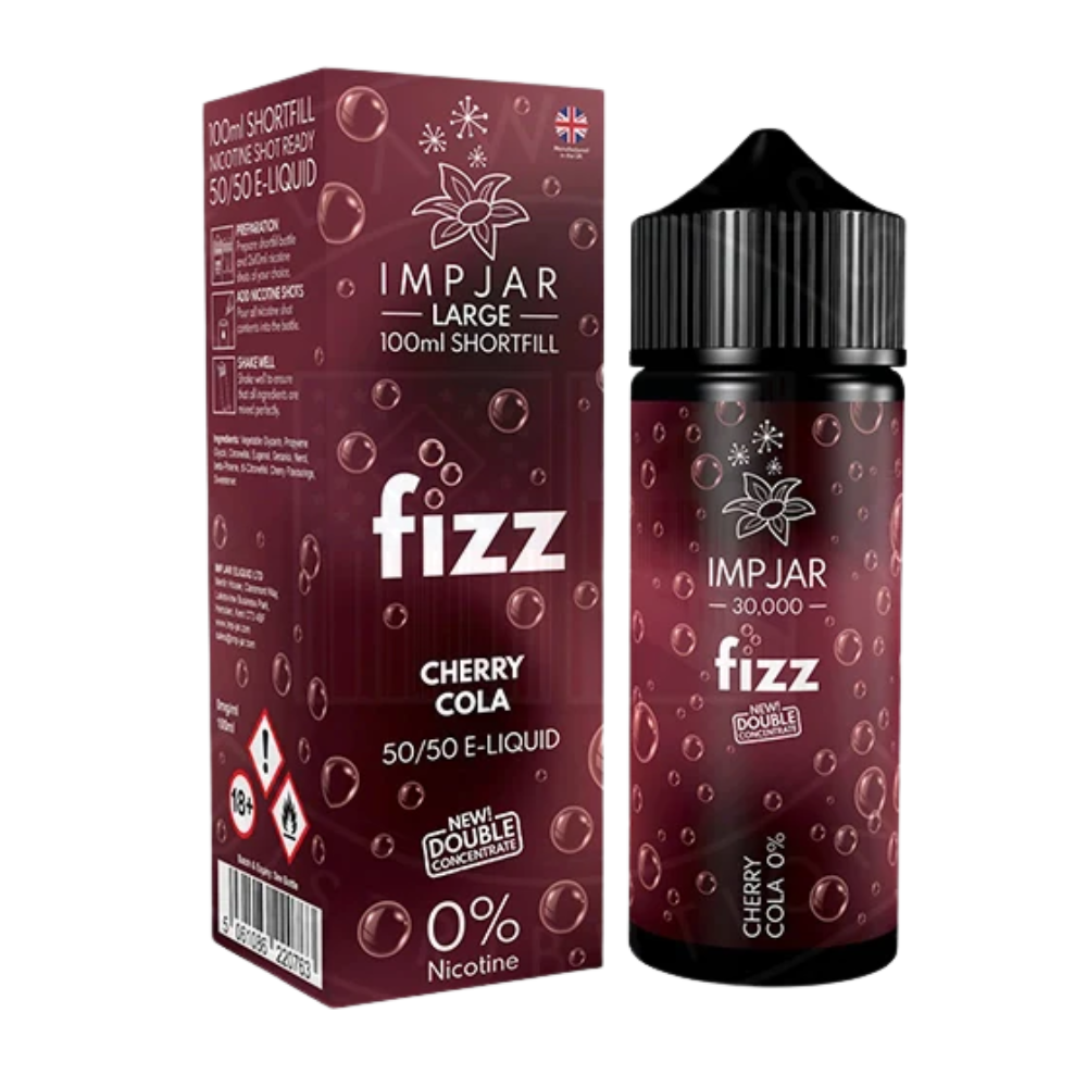 IMP JAR Large - Shortfill Doubleconcentrate - Fizz - Cherry Cola 100ml 0mg