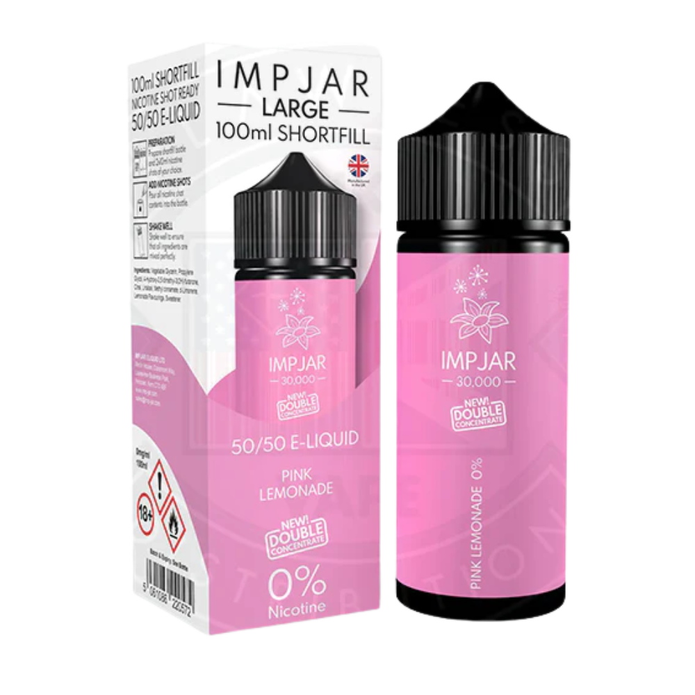 IMP JAR Large - Shortfill Doubleconcentrate - Pink Lemonade 100ml 0mg