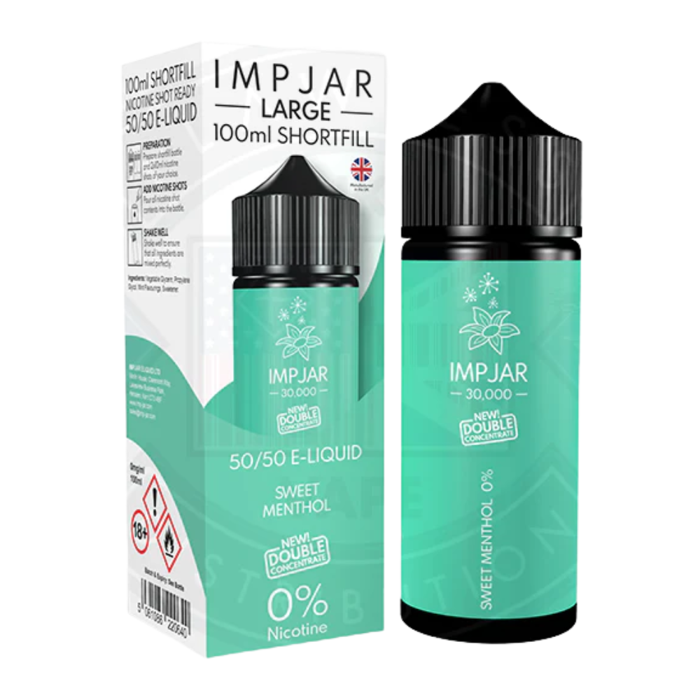 IMP JAR Large - Shortfill Doubleconcentrate - Sweet Menthol 100ml 0mg