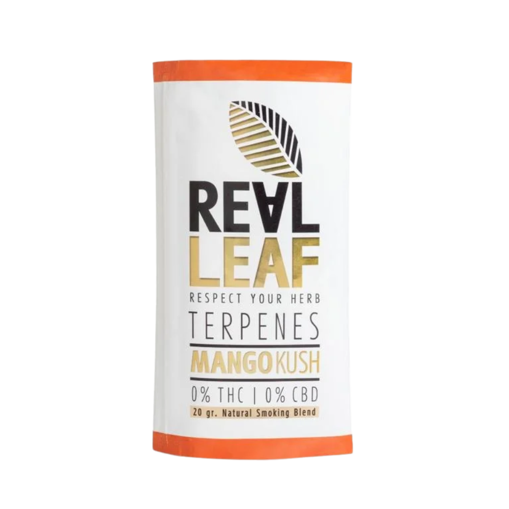 Real Leaf - nikotinfreier Tabakersatz - 20gr - Mango Kush