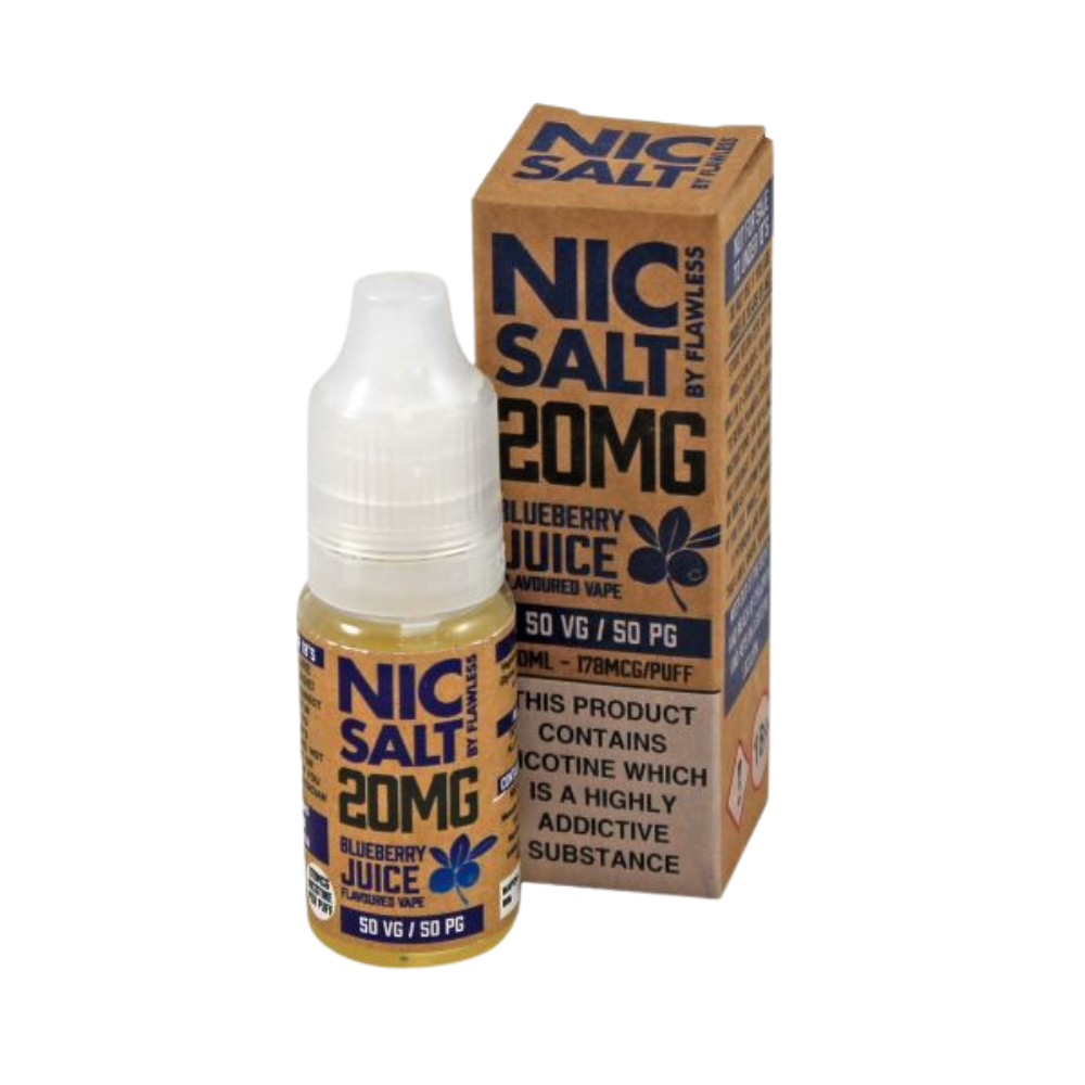 Flawless - Nic Salt - Blueberry Juice - 10ml