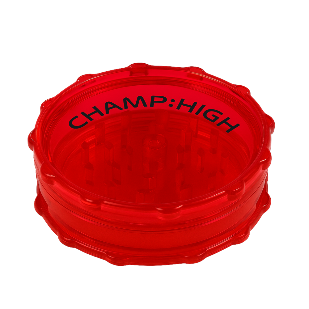 Champ High - Plastic Grinder - 75mm - 2 Layers Red