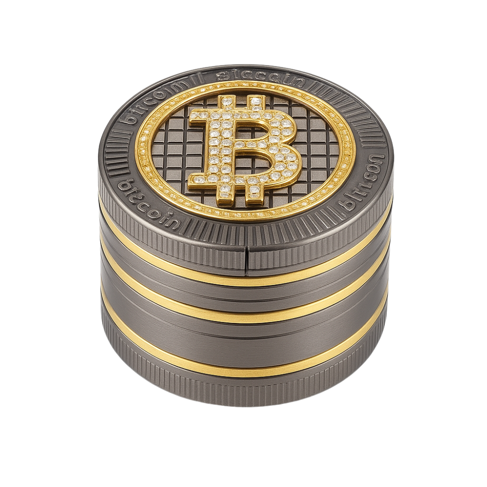Champ High - Grinder Bling Bling Bitcoin - 50mm - 4 Layers