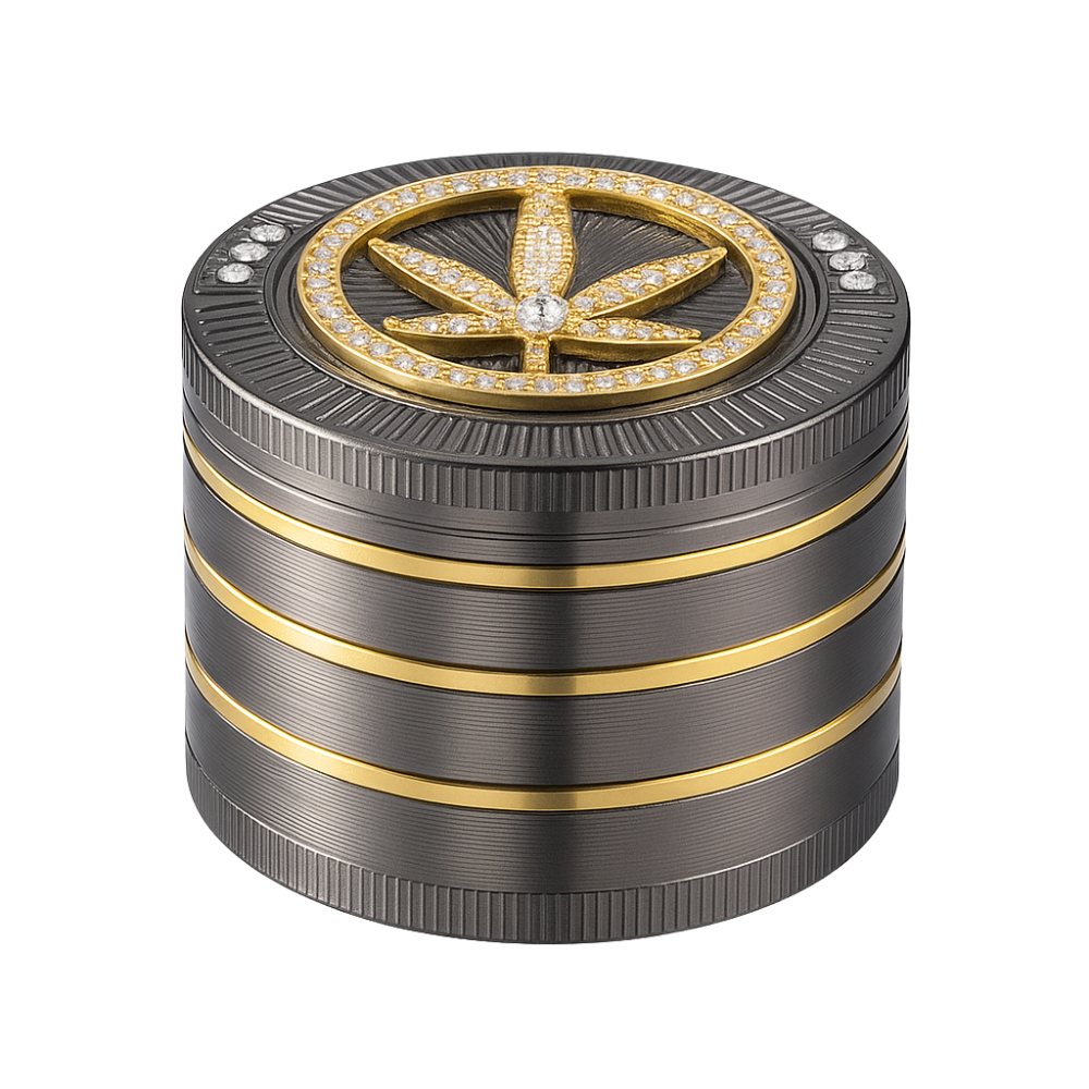 Champ High - Grinder Bling Bling Leaf - 50mm - 4 Layers