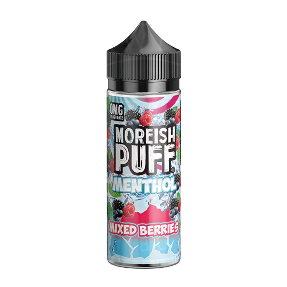 Moreish Puff - Menthol - 0mg Shortfill - Mixed Berries