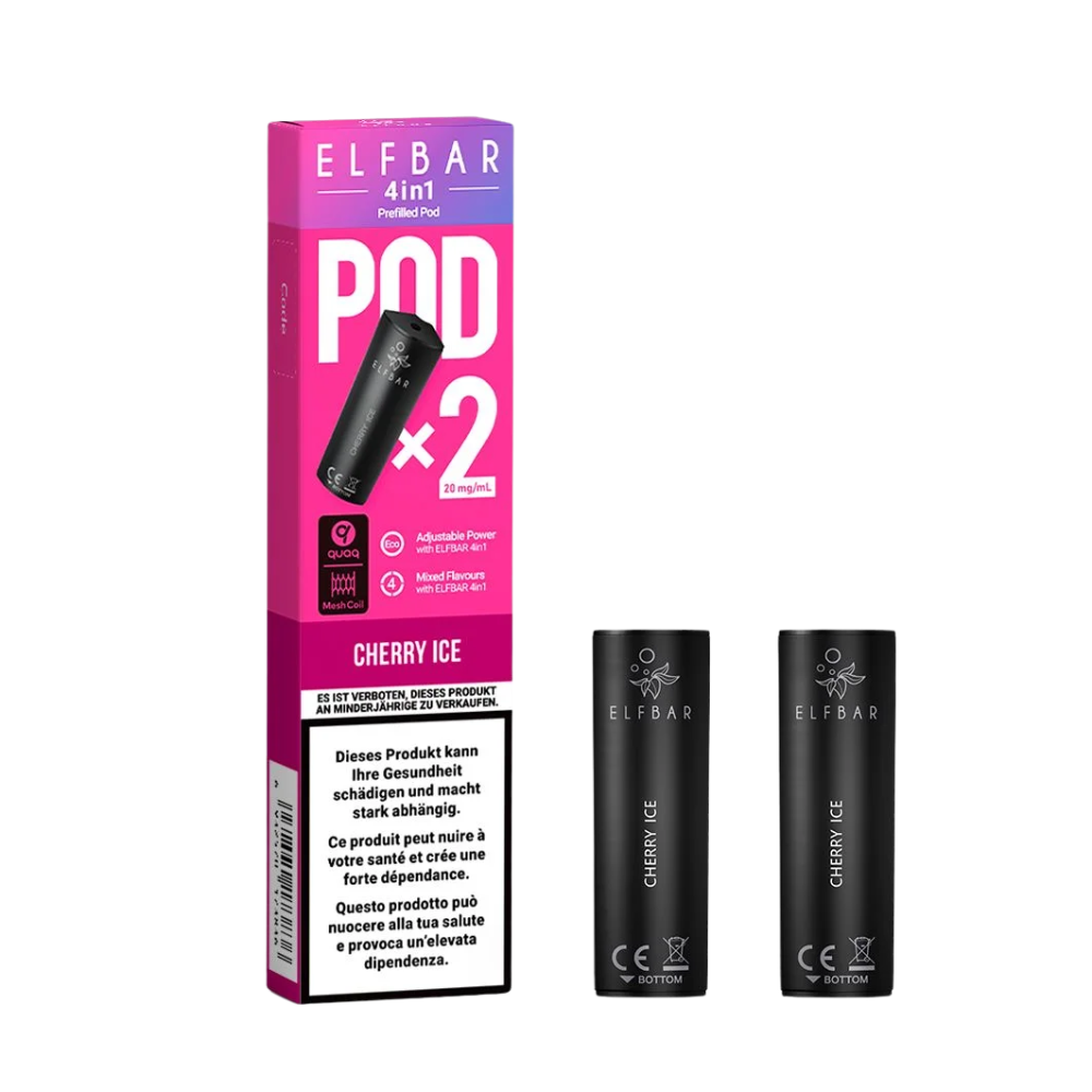 Elf Bar - 4in1 Pod - 2 x 2ml - Cherry Ice