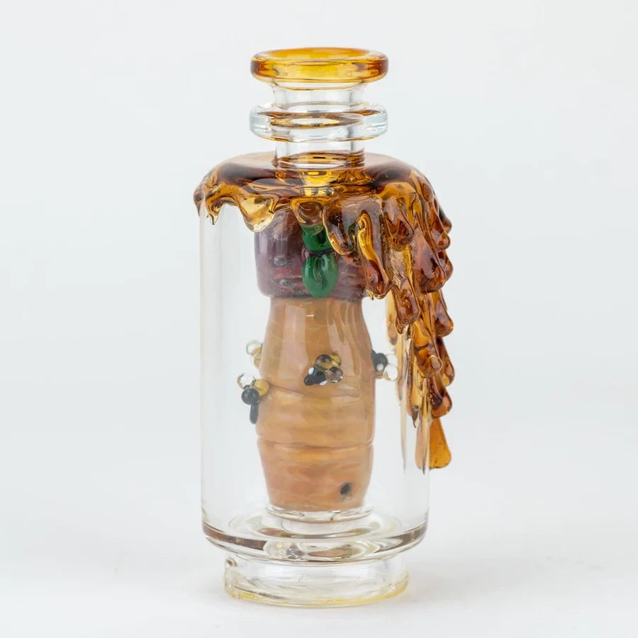 Offizieller Empire Glassworks Puffco Peak Aufsatz – Save the Bees Edition (inkl. Carb Cap)