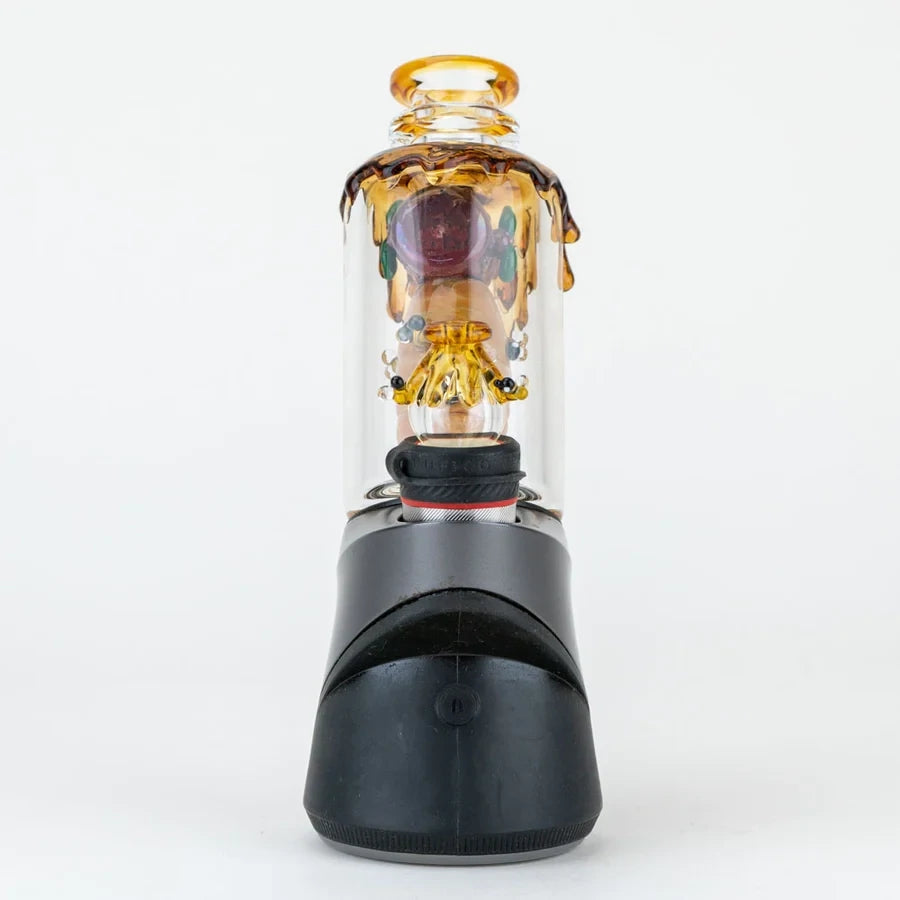 Offizieller Empire Glassworks Puffco Peak Aufsatz – Save the Bees Edition (inkl. Carb Cap)