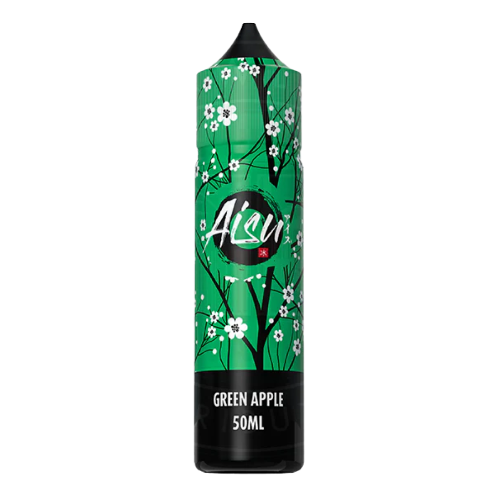 AISU - E-Liquide Shortfill - Pomme Verte 50ml 0mg