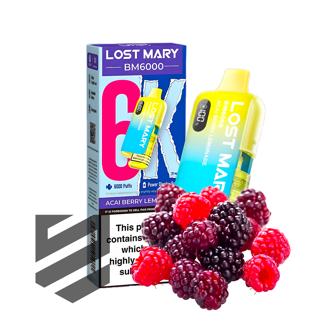 Lost Mary - BM6000 - Acai Berry Lemonade - Vape Kit
