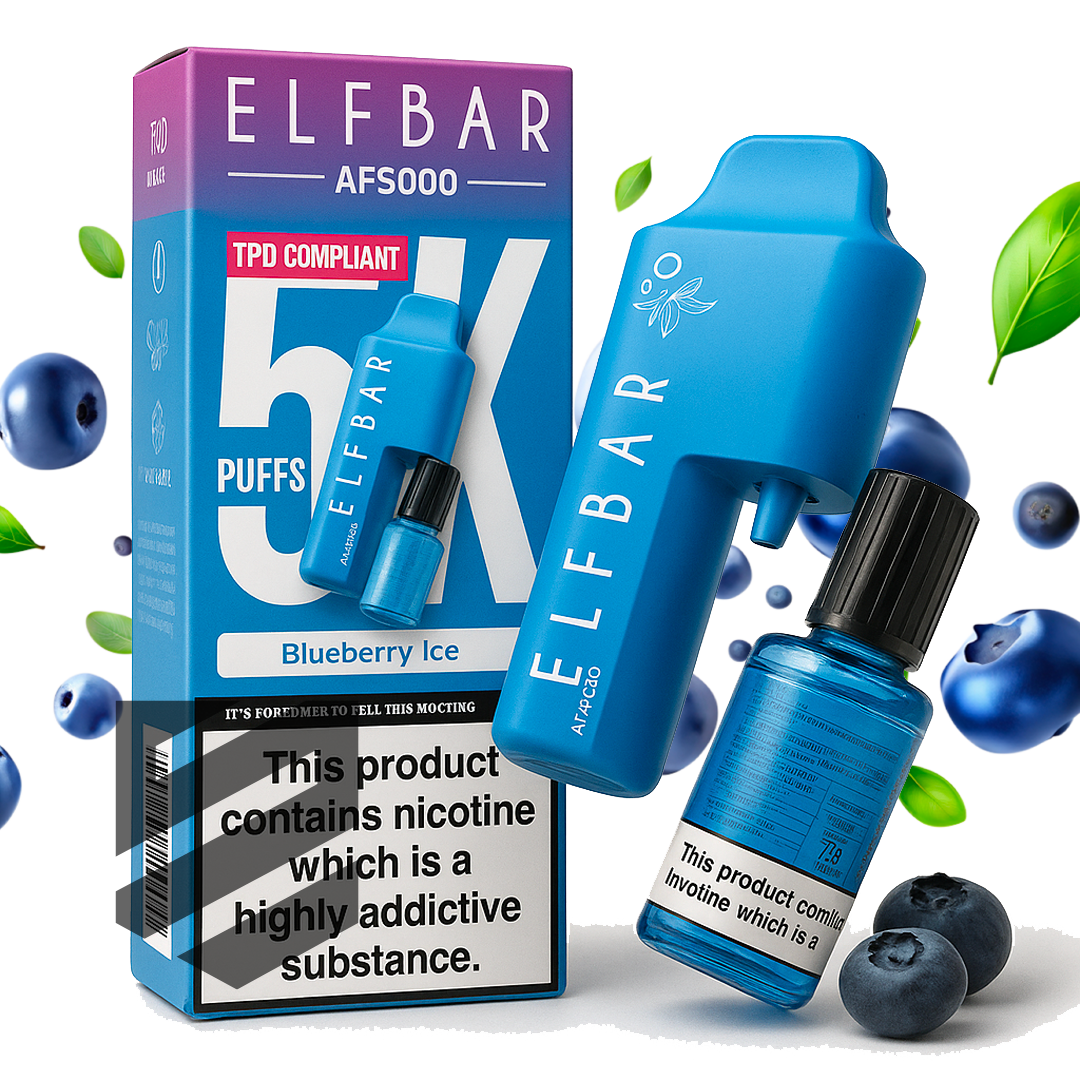 Elf Bar - AF5000 - Blueberry Ice