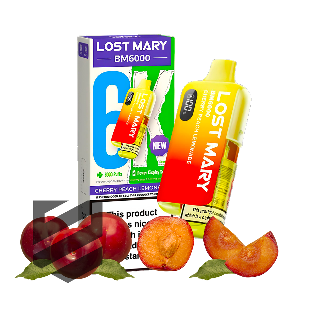 Lost Mary - BM6000 - Cherry Peach Lemonade - Vape Kit