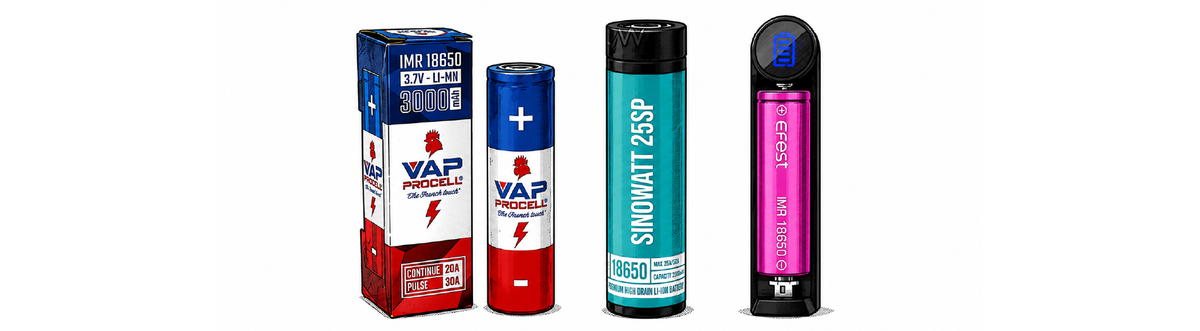 Klassische E-Zigaretten Starterset und Vape Akkuträger kaufen bei Snustrend