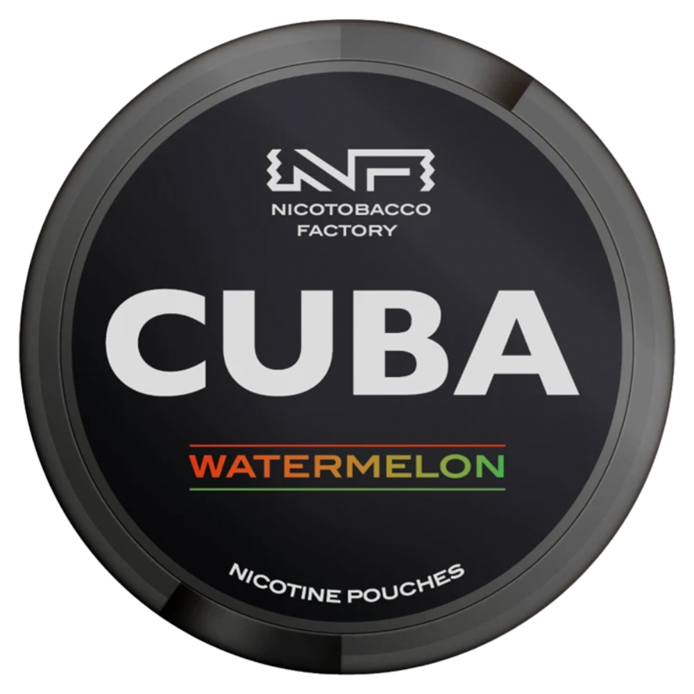 Cuba Black Watermelon Nikotinbeutel mit Wassermelone Geschmack kaufen bei Snustrend