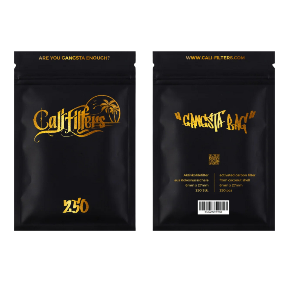 Cali Filters - Aktivkohle Filter - 6mm - Gangsta Bag