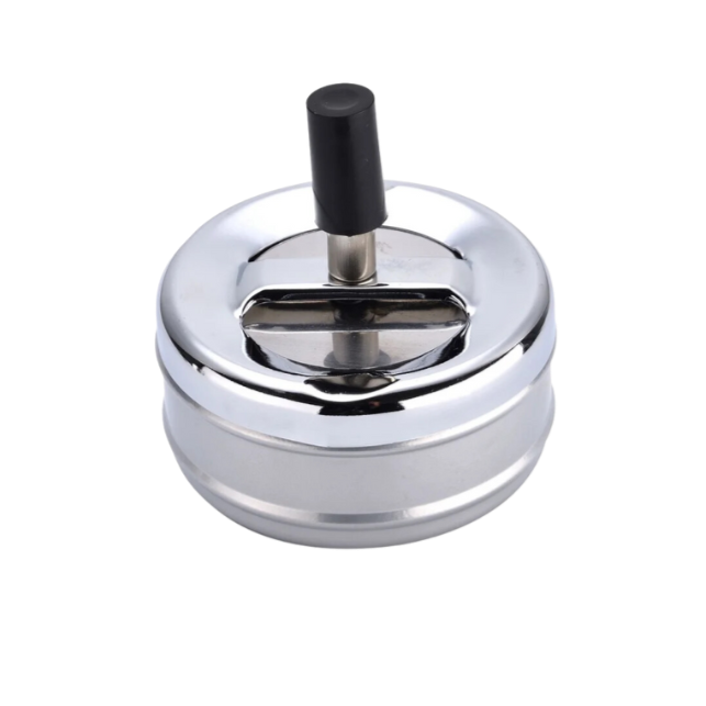 Metal Rotating Ashtray
