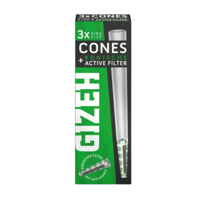 GIZEH - Cones + Kon. Active Filter - Black