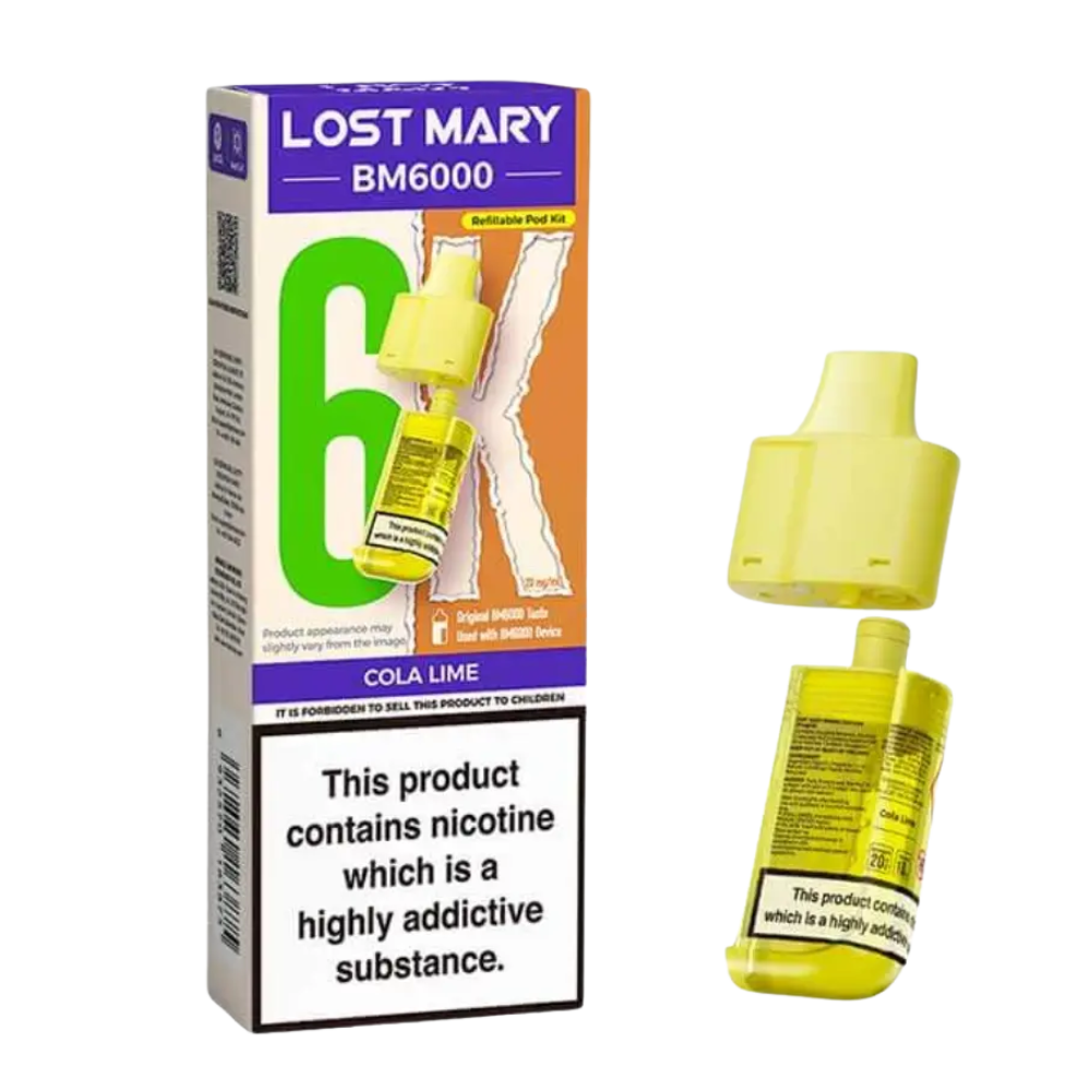 Lost Mary - BM6000 - Cola Lime - Vape Kit