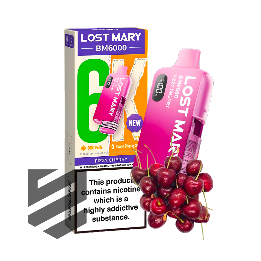 Lost Mary - BM6000 - Fizzy Cherry - Vape Kit