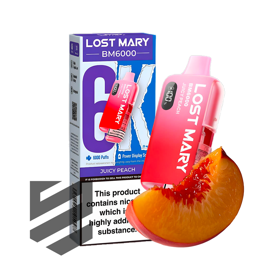 Lost Mary - BM6000 - Juicy Peach - Vape Kit