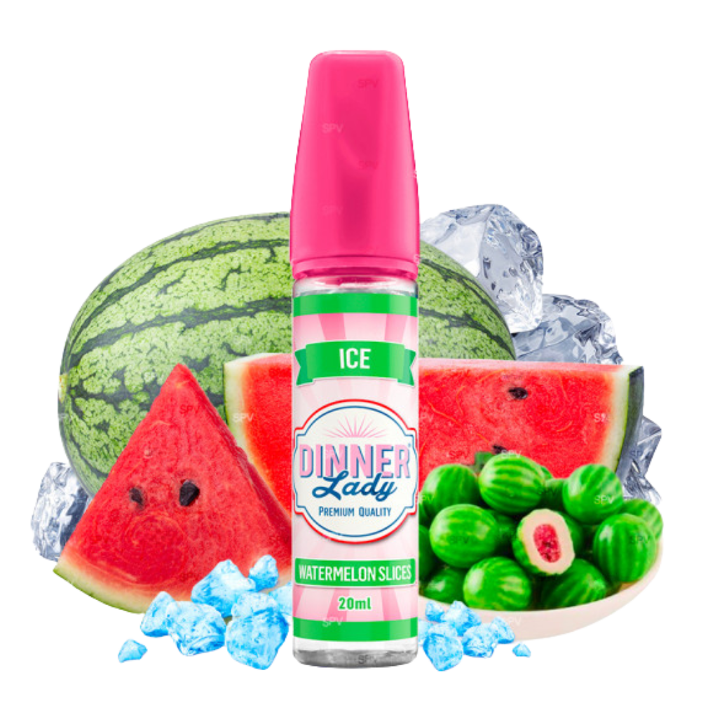 Dinner Lady - Longfill - Ice Watermelon Slices 20 ml in 60 ml