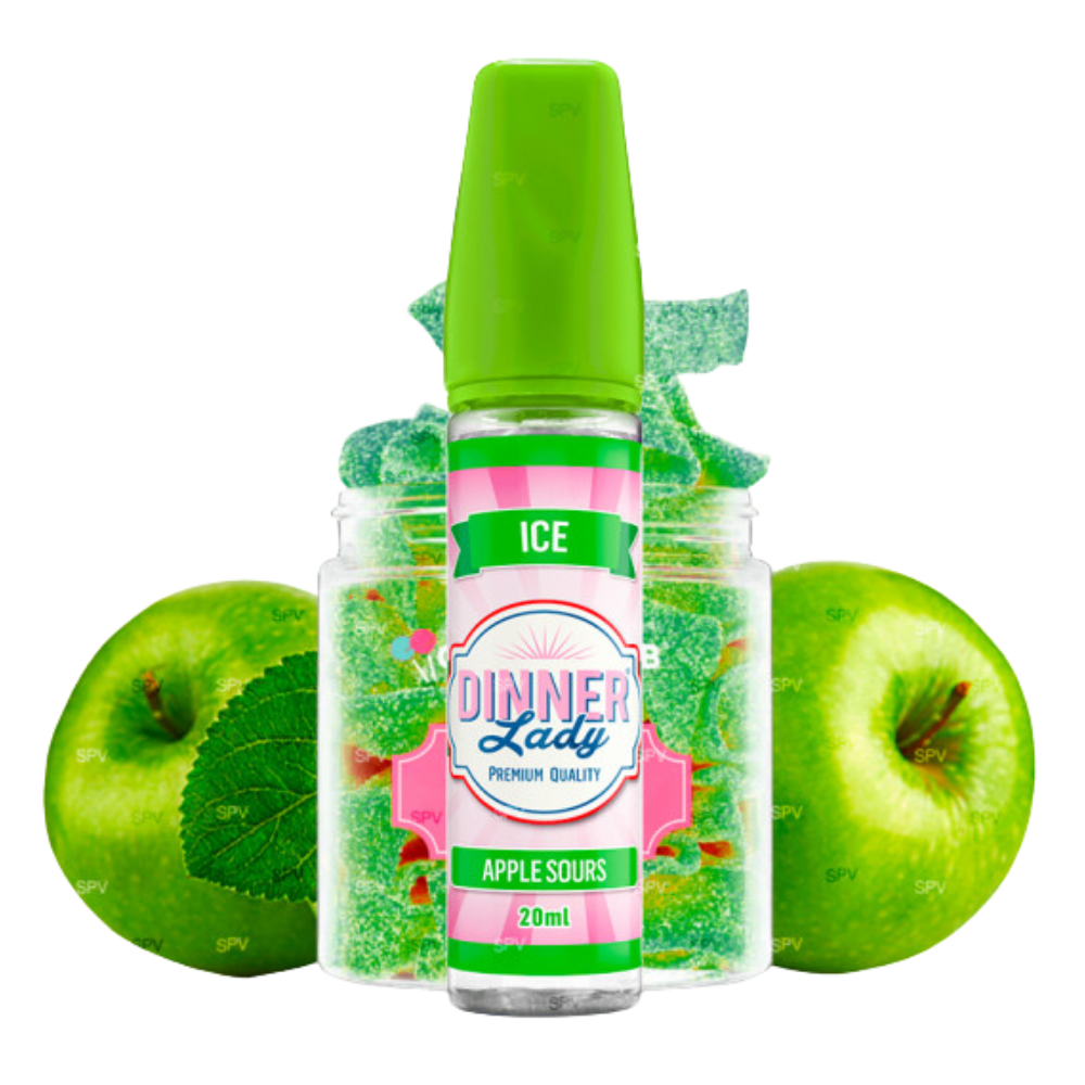 Dinner Lady - Longfill - Ice Apple Sours 20 ml dans 60 ml