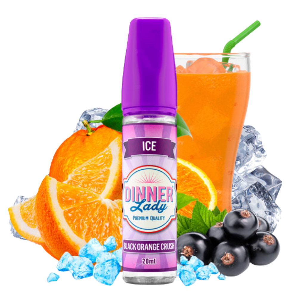 Dinner Lady - Ice Black Orange Crush Longfill 20 ml dans 60 ml