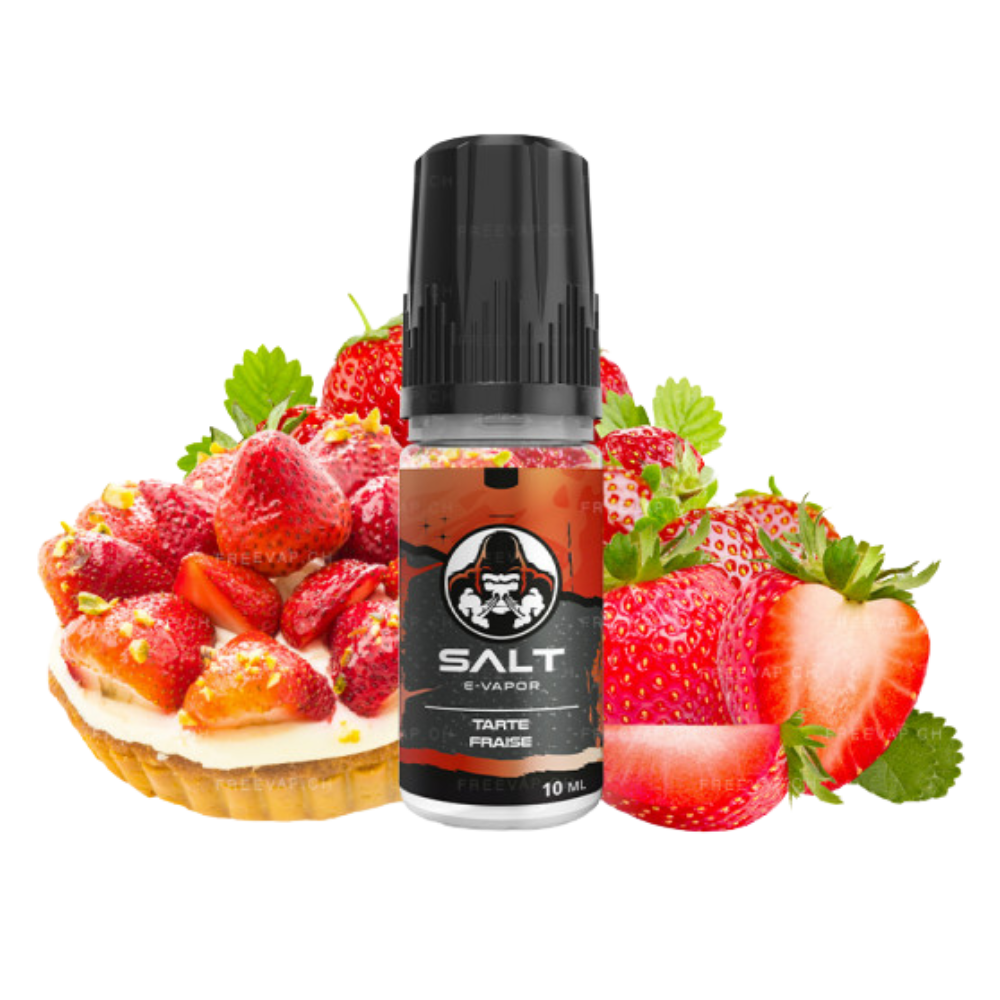 Le French - E-Vapor Nikotinsalz - Erdbeere-Tarte 10ml