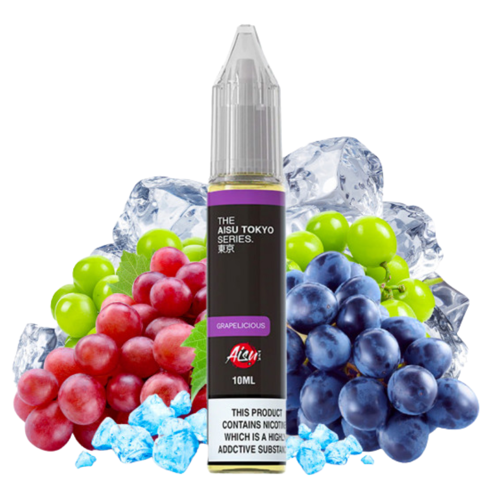 Aisu - Tokyo Series - Nikotinsalz - Grapelicious (Trauben & Minze) 10ml
