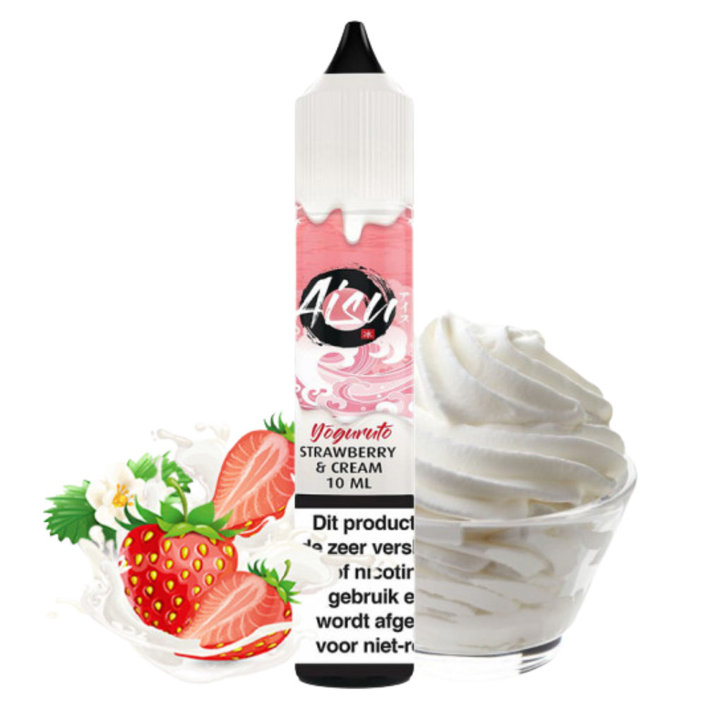 Aisu - Nikotinsalz - Yoguruto Erdbeere & Sahne 10ml