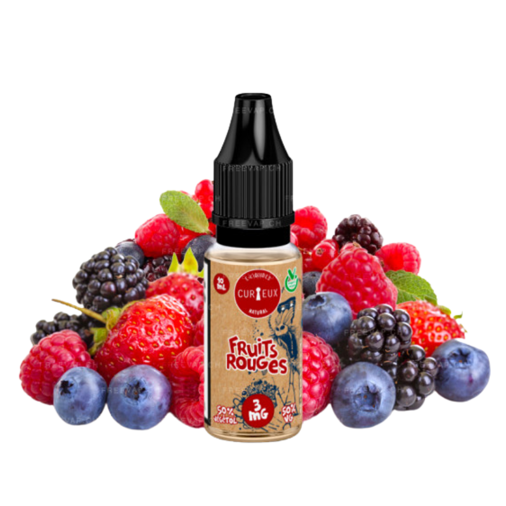 Curieux - Édition - Nikotinsalz - Natural Rote Früchte 10ml