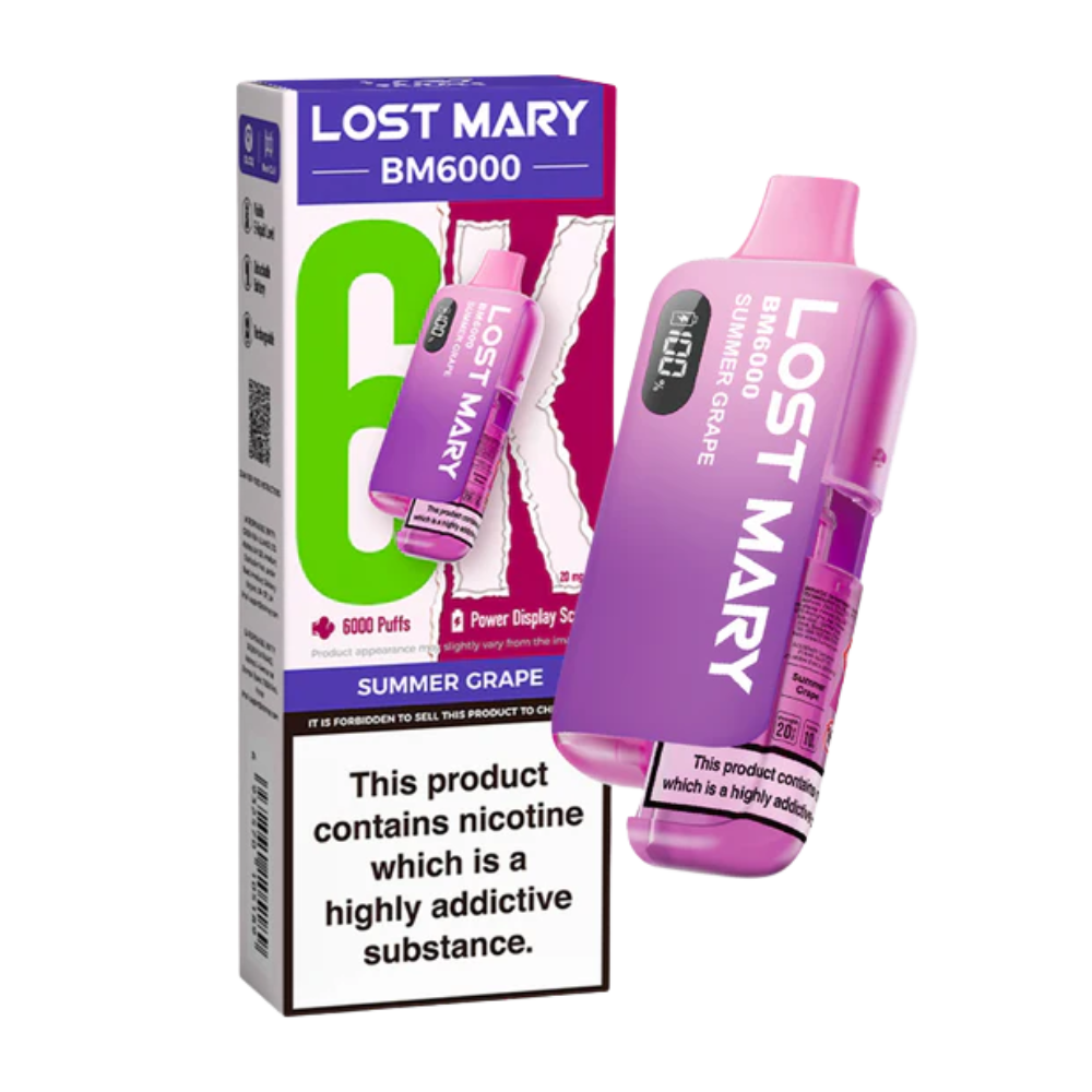 Lost Mary - BM6000 - Summer Grape - Vape Kit