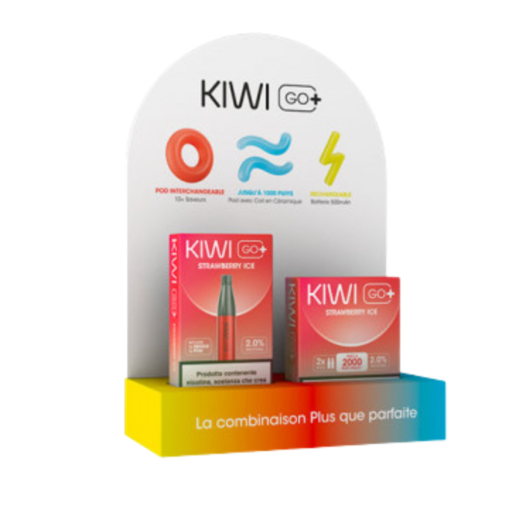 Présentoir Kiwi GO+