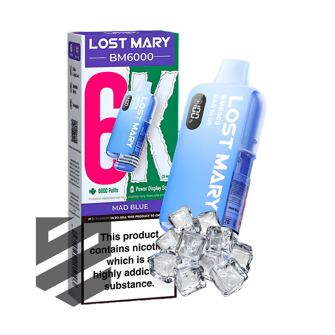 Lost Mary - BM6000 - Mad Blue - Vape Kit