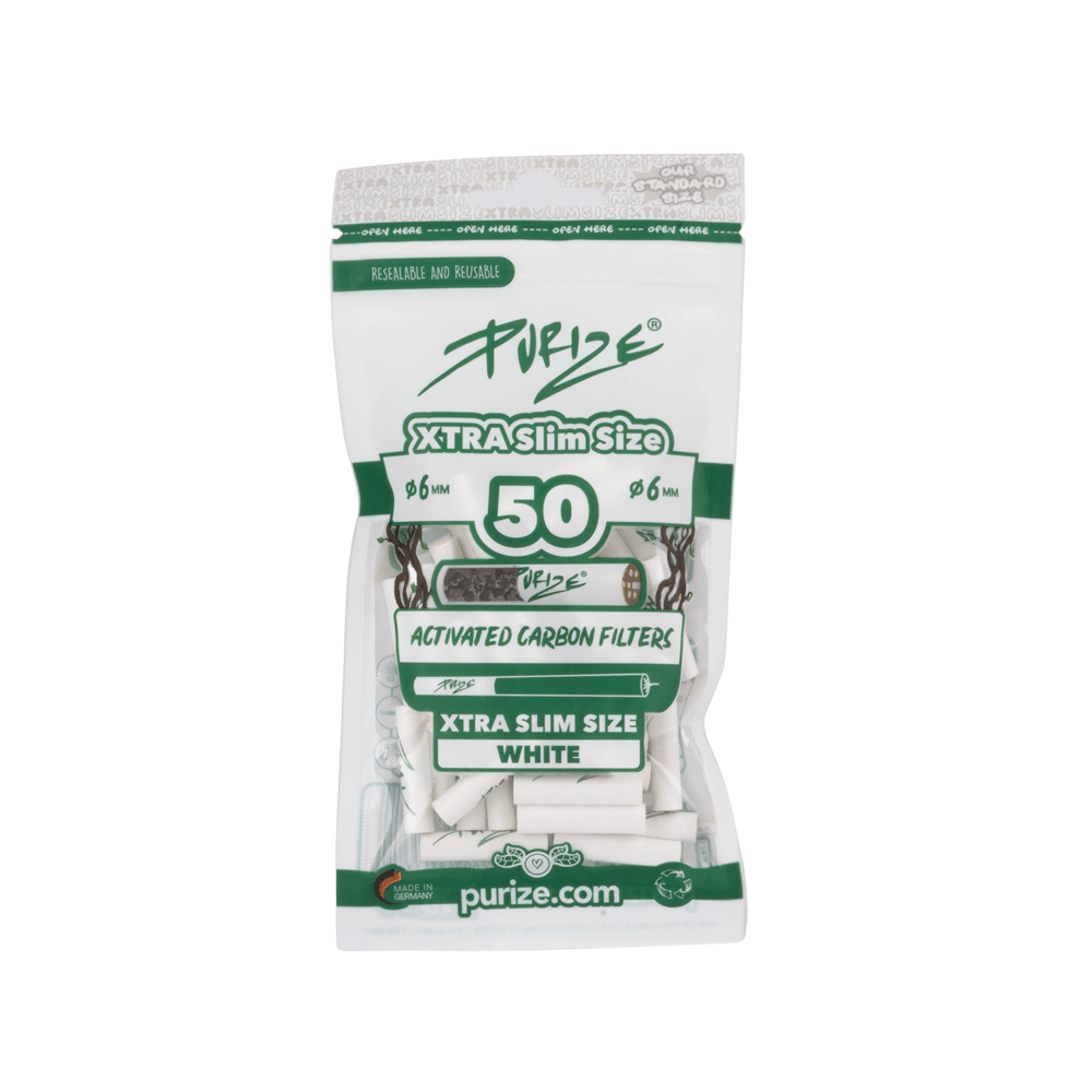 Purize Doypack 500 Xtra Slim Multicolor Aktivkohlefilter 6mm Vorratspack im Beutel günstig kaufen bei Snustrend