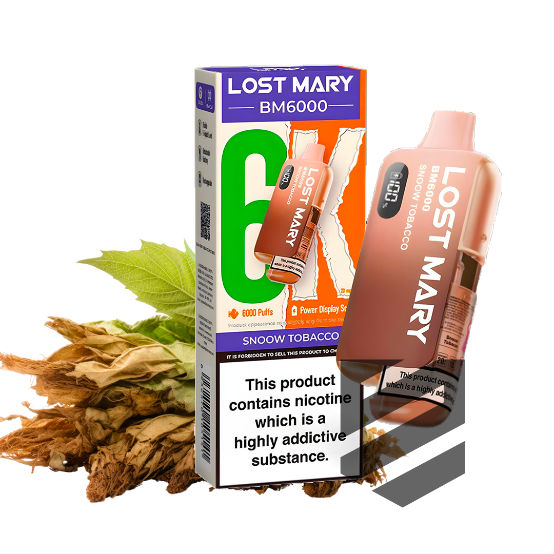 Lost Mary - BM6000 - Snoow Tobacco - Vape Kit