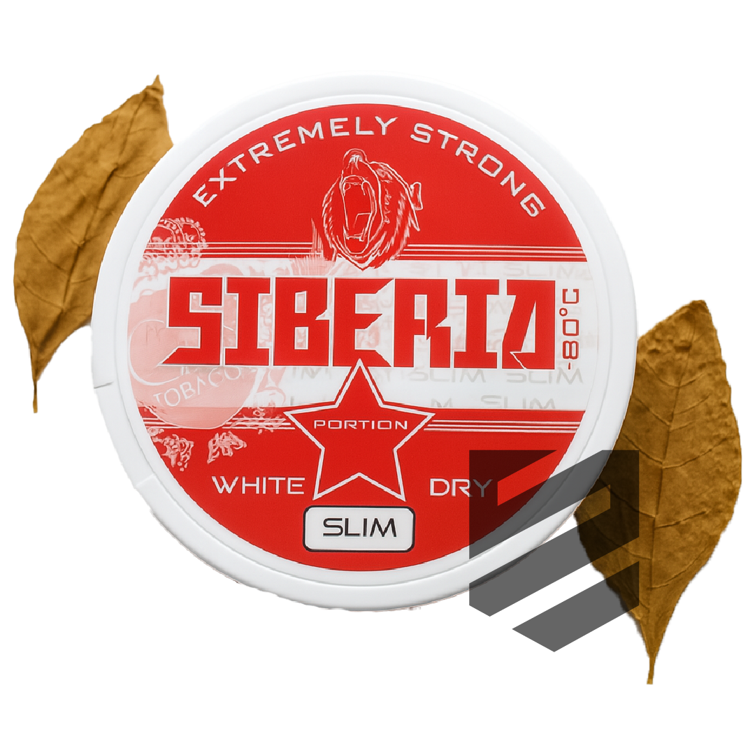 Siberia White Dry Slim Snus extrem stark online kaufen bei Snustrend
