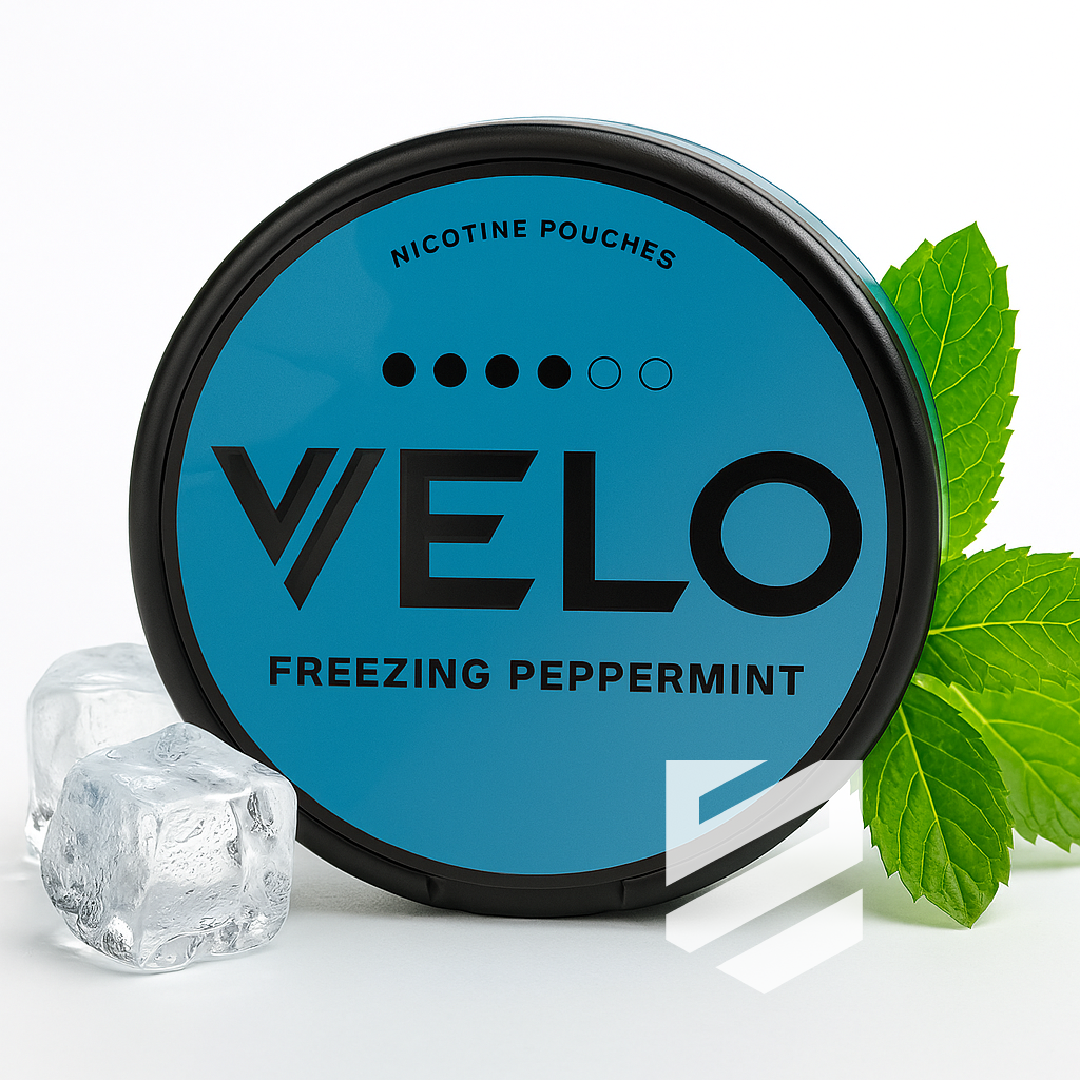 Velo Mighty Peppermint Nikotinbeutel starker Minzgeschmack online kaufen bei Snustrend