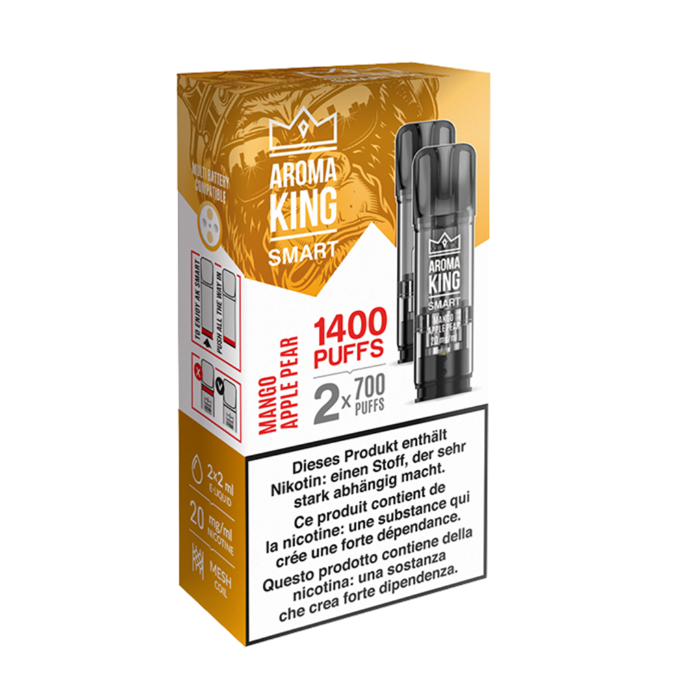 Aroma King - Smart - Mango Apple Pear - 20mg 2er-Pack