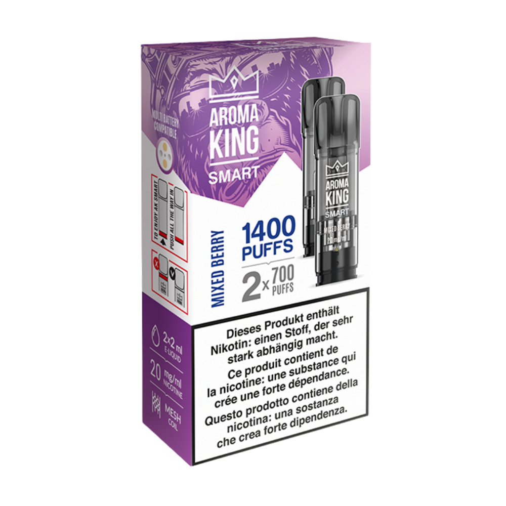 Aroma King - Smart - Baies Mélangées - 20mg 2er-Pack