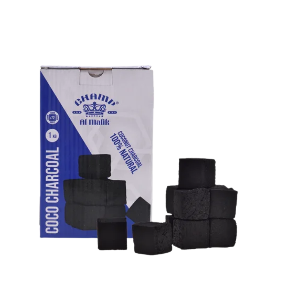 AI Malik - Charbon à chicha - 72x25mm - Boîte de 1kg
